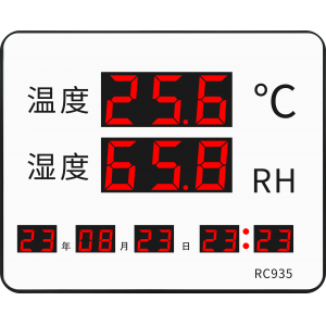 RC935温湿度仪表设置教程