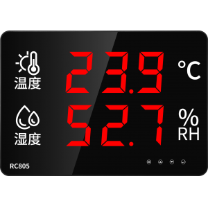 RC805温湿度仪表设置教程